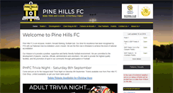 Desktop Screenshot of pinehillsfootball.com